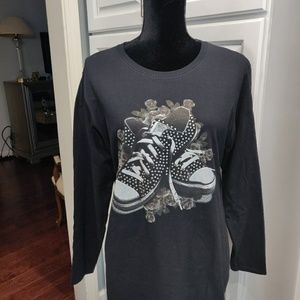 Sneakers with Rhinestones T-shirt